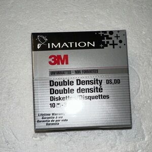 Imation 3M Double Density Diskettes
